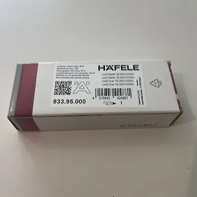 Hafele Loox5 Range 12V LED Light Driver Constant Voltage 833.95.000 • $39.99