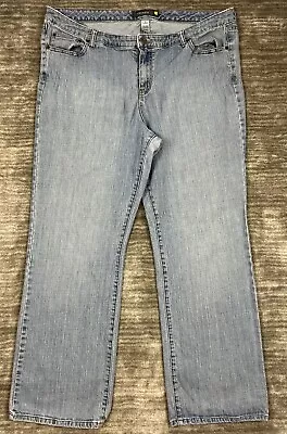 Venezia Jeans Womens 6 Blue Denim Stretch Bootcut Casual • $12.99