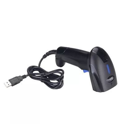 Handheld Barcode Scanner Laser 1D 2D QR Wired Continuous Bar Code Reader USB • $38.99