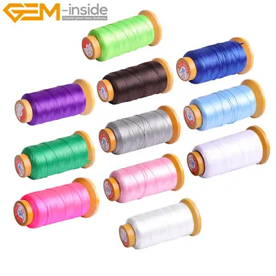 230 Meters 210D 0.8mm Nylon Beading Cord Knotting Jewelry Making Sewing Thread • $3.90