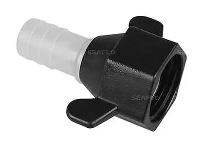 Seaflo Marine Grade Straight Boat Water Pump 1/2 FNPT To 1/2  Hose Barb Fitting • $7.99