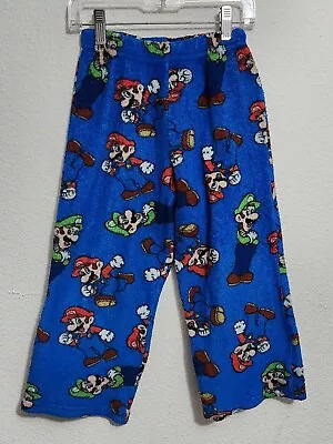 Super Mario Graphic Print Boys Size 6 Pajama Pants • $5