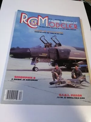 RC MODELER Magazine December 1986 Radio Control  IMPORTED USA Magazine. (6) • £2