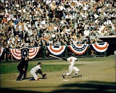 Hank Aaron Photo 8X10 - 1957 World Series Milwaukee Braves   • $7.95