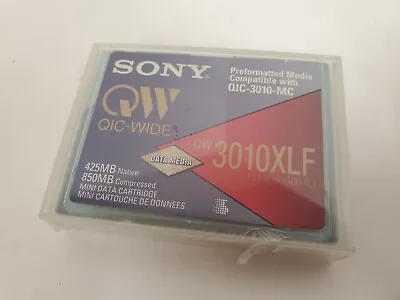 NEW Sony 425/850MB QW3010XLF QIC-WIDE Mini Data Tape Cartridge QIC 3010 Standard • $9.99