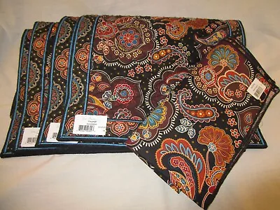 Vera Bradley Kensington Paisley Placemat & Napkin Set Of 4 NWT • $44