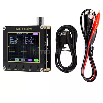 £23.76 • Buy New Handheld Digital Oscilloscope Update Of DSO138 W/ Clip PWM Signal