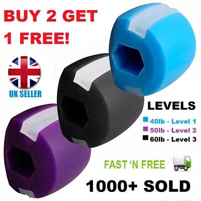 £8.99 • Buy ORIGINAL Jawline Jaw Exerciser Face Toner Muscle Jawzrsize Anti-Wrinkle Toning