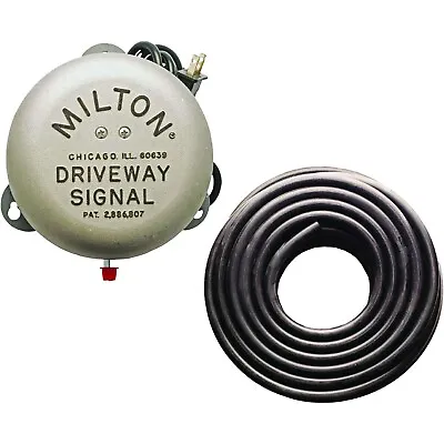 Milton 805 Service Station Driveway Signal Bell And 50' 3/8  Signal Bell Hose • $142.60