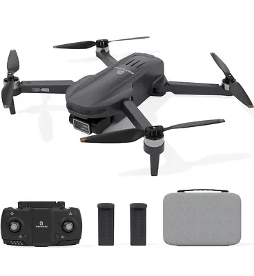 Aspexel GO9 GPS Drone Camera 4K EIS 2 Axis Gimbal Brushless Motor 2 Batteries • $89.99