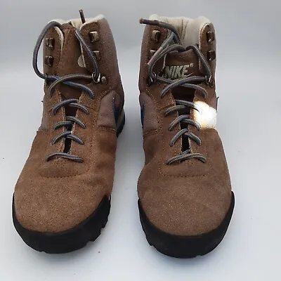 Vintage 80’s Nike Suede Hiking Boots Shoes 861012 TH Size 6.5 Korea 1988 Rare • $76.43
