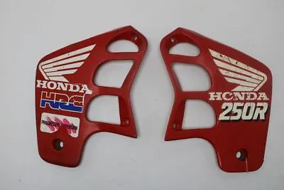 $65 • Buy Honda CR 250-1989 Radiator Shrouds Scoops Plastic Stock OEM