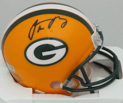 Packers 3 X MVP AARON RODGERS Signed Riddell Mini Helmet AUTO - Fanatics • $599.99