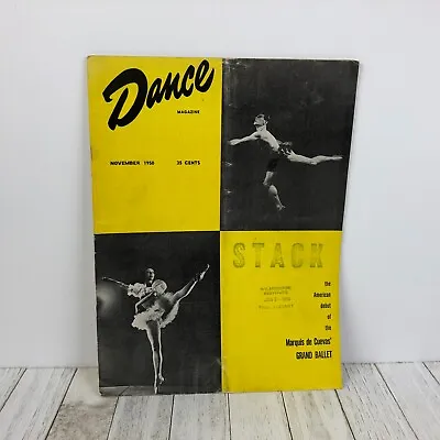 VTG DANCE MAGAZINE Marquis De Cuevas' Grand Ballet Theater Play Broadway 1950 • £24.83