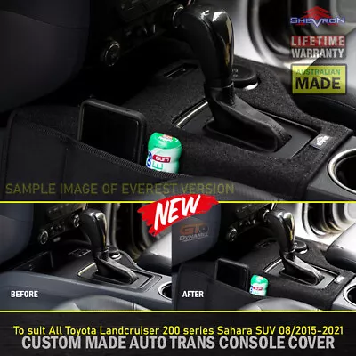 Shevron Transmission Console Cover For Landcruiser 200 Sahara & VX 8/2015-3/2021 • $99.95