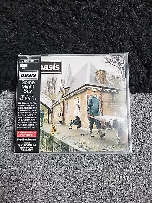 PROMO Oasis Some Might Say ESCA-6251 Japan CD + OBI  • £20