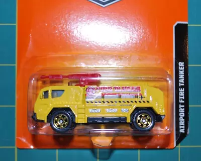 2013 Matchbox 60th Anniversary Airport Fire Tanker Yellow • $3.99