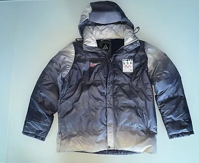 Official Team USA NIKE Olympic Jacket Vancouver 2010 Worn By Olympic Athlete • $300