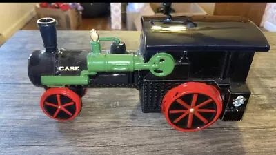 Ceramic Cookie Jar J I Case Steam Engine Tractor 150th Anniversary 1992 • $250