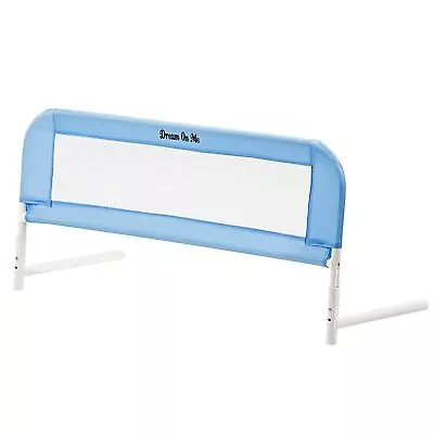 Dream On Me Hide Away Safety Bed Rail For Kids Baby Security Mesh Blue • $29.97