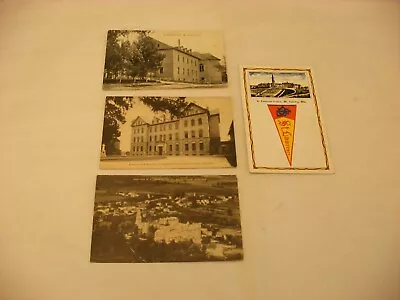 Vintage Postcard Lot Of 4 Mt. Calvary WI - St. Lawrence Seminary College #3347 • $14.99