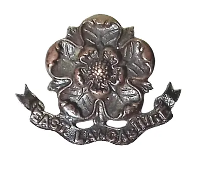 British Army  East Lancashire Regiment Officers Service Dress Collar Badge • £8.50