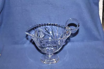 Waterford Crystal Footed Gravy Sauce Boat Dish • $65