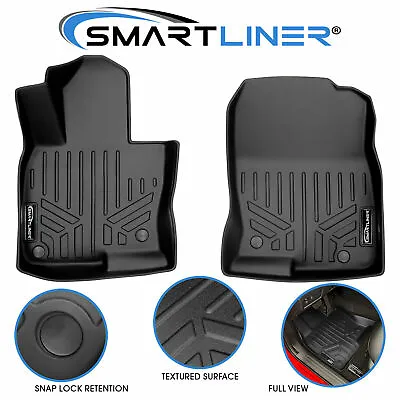 SMARTLINER Custom Fit Floor Mats 1st Row Liner For 2017-2024 Mazda CX-5 • $93.46