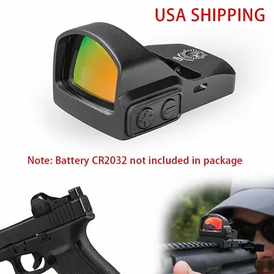 3MOA Mini Red Dot Sight TRUGLO Tru-Tec For VIPER Cut Glock 17 MOS  Canik Mount • $76.75