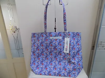 Liberty London Comic Relief Red Nose Day Tote Oil Cloth Shopper Bnwt Gift • £20