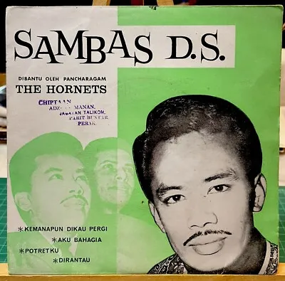 Rare Sambas D.S & The Hornets 60s Psych Garage Malaysia Singapore EP Mono • $80