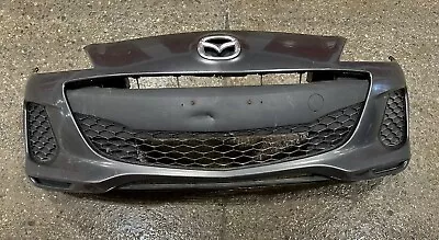 Used 2012 2013 Mazda 3 Front Bumper Cover Complete Assembly No Core Rqd • $263.12