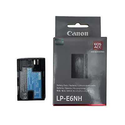 LP-E6NH High Capacity Battery For Canon EOS R EOS R5 EOS R6 EOS R6 II EOS R7 • $43