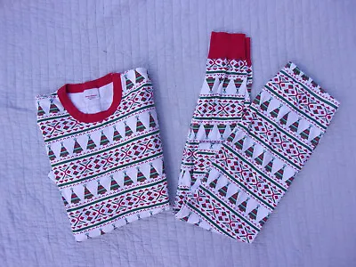Hanna Andersson Winter Christmas Pajamas Set 100% Organic Cotton Women's Large • $38