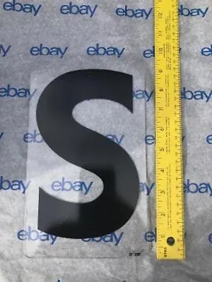 8 Inch Zip Letters Changeable Outdoor Signage Marquee Letters Letter S • $8