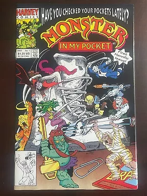 Monster In My Pocket #1 Harvey Comic Books 1991 VF Very Fine • $20