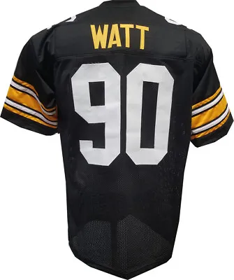 UNSIGNED Black Stitched Football TJ WATT  Jersey Men's • $39.95