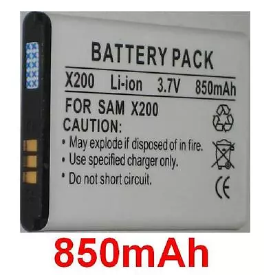 Battery For Samsung GT-C5212 GT-E1080 GT-E1100 AB043446BC Li-ion 800mAh • £6.73