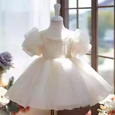 Baby Girls Ball Gown Pageant Wedding Birthday Party Flower Girl Dresses Vestidos • $93.89