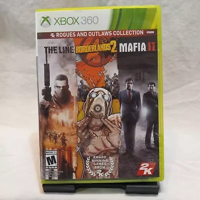 2K Rogues And Outlaws Collection Xbox 360 Spec Ops The Line Mafia 2 Borderlands2 • $35.99