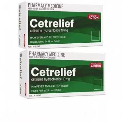 160 Tabs Cetirizine 10mg -zyrtec Generic-(why Pay For Brand Name?) 01/2026 • $23.10