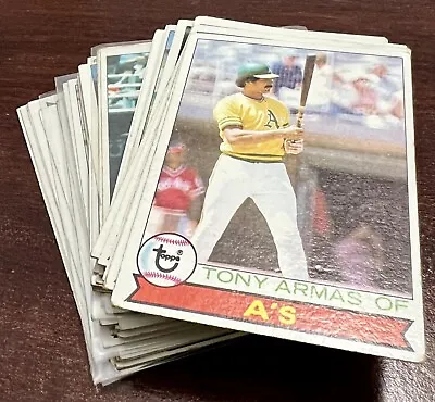 1979 Topps Baseball Pick Choose Your Card Complete Your Set (#'s 501 - 726) • $1