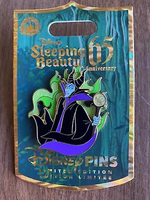 2024 Disney Maleficent Sleeping Beauty 65th Anniversary Pin New On Card • $29.50