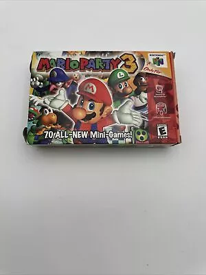 Mario Party 3 (Nintendo 64 | N64) Authentic BOX ONLY READ • $49.99