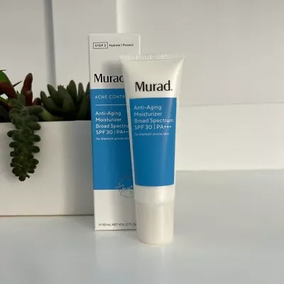 Murad Acne Control Anti Aging Moisturizer Broad Spectrum SPF 30 50 Ml Exp. 06/24 • $43.99