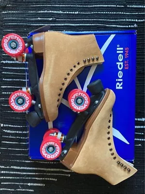Riedell Roller Skates Womens Size 7 Similar To Moxi Lolly • $250