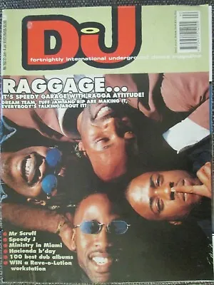 DJ Magazine 192 1997 Raggage Speed Garage Dream Team Tuff Jam Mr Scruff Speedy J • £9.99