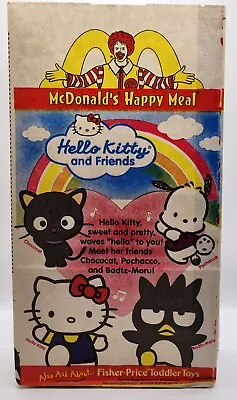 Vintage 2001 McDonalds Happy Meal Hello Kitty Happy Meal Bag • $24.99