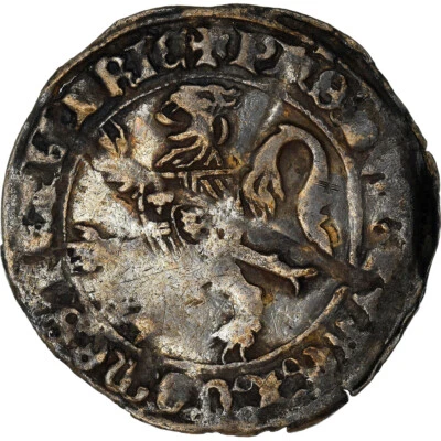 $163.35 • Buy [#972072] Coin, France, Flanders, Philippe Le Bon, Double Gros, EF(40-45), Silve