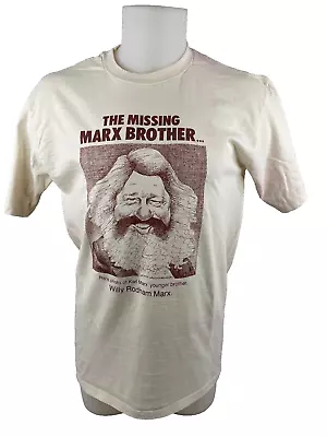 The Missing Marx Brother Comical Willy Rodham Marx Large T Shirt 1994 Clinton • $49.99